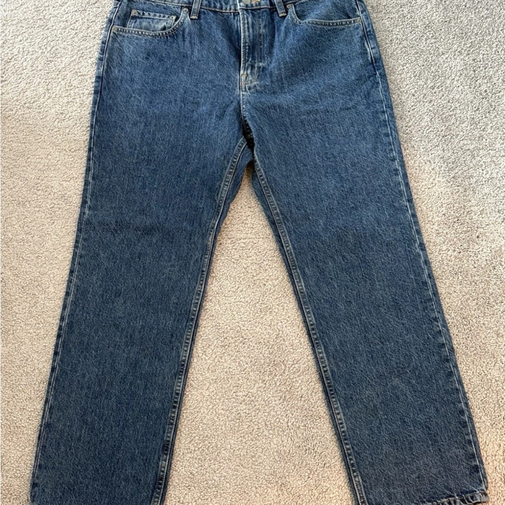 Everlane Men's Straight Blue Jeans